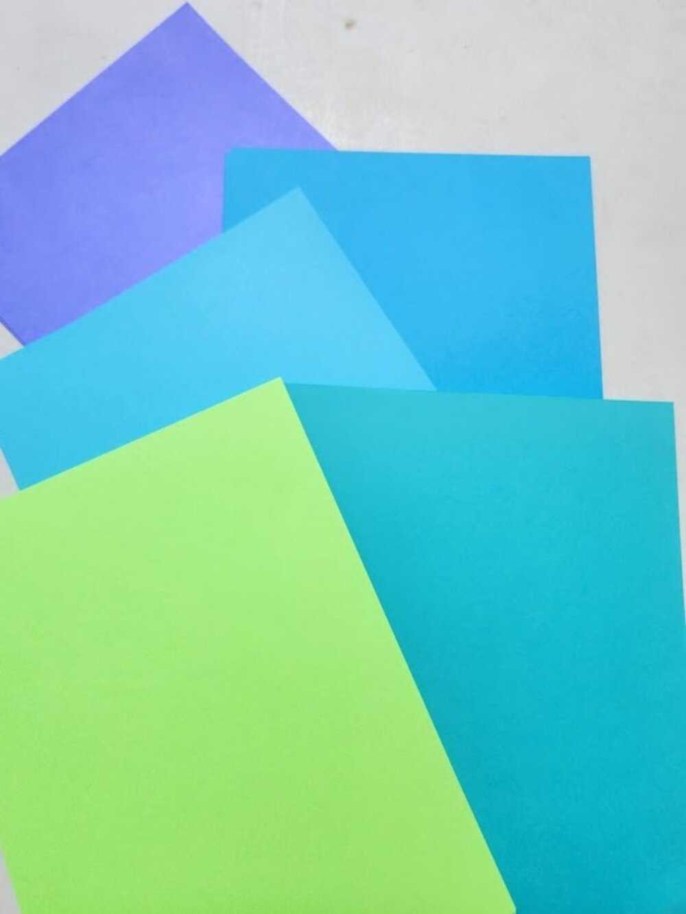 AstroBrights 50 Pages Sheets Blues Cardstock Paper Invitation Cards Scrapbooking